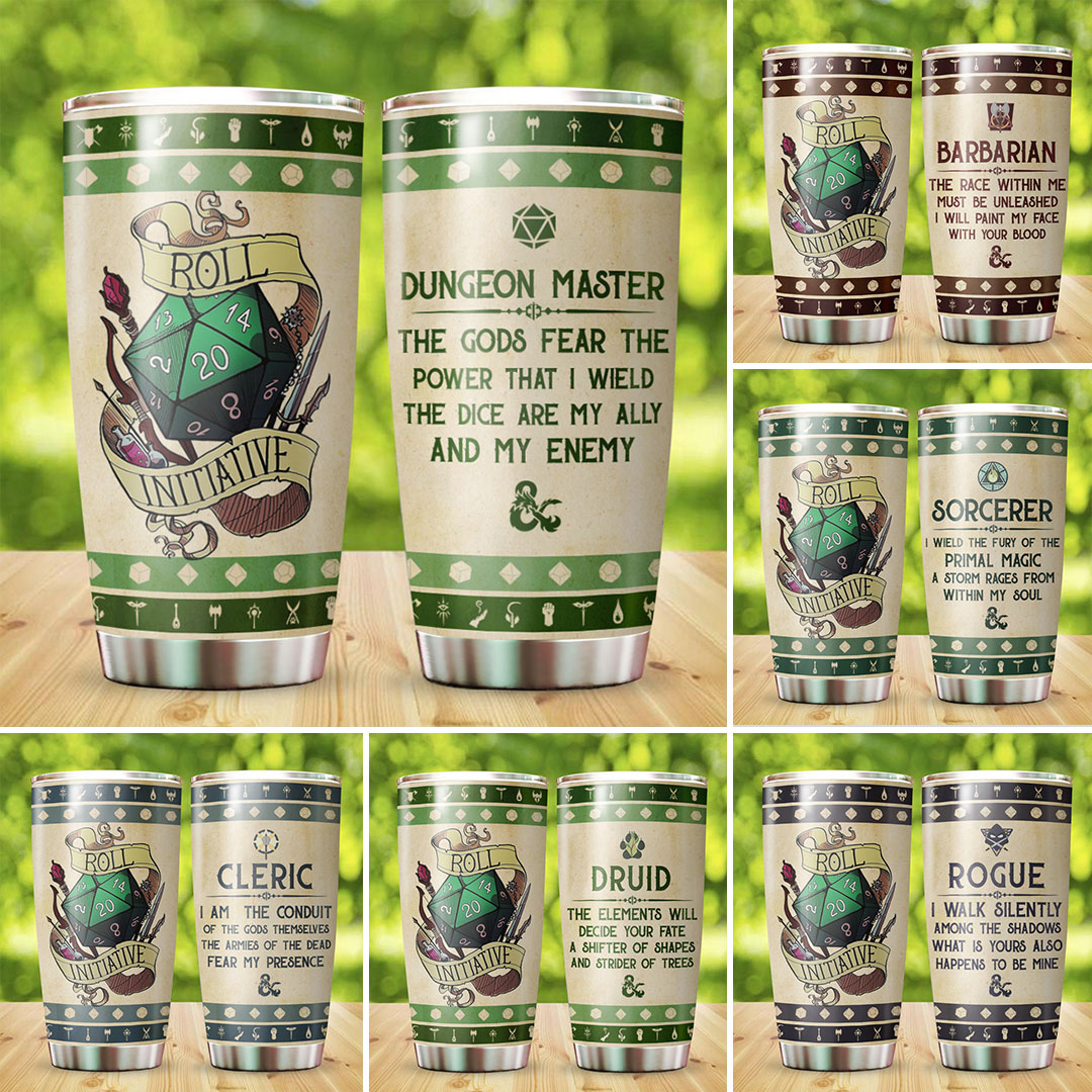 D&D Wooden Tumbler - DDT02 - BUCKPRINTS